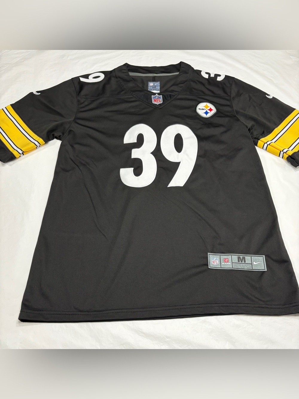 Minkah Fitzpatrick #39 Pittsburgh Steelers Jersey Nike On Field Men’s Medium